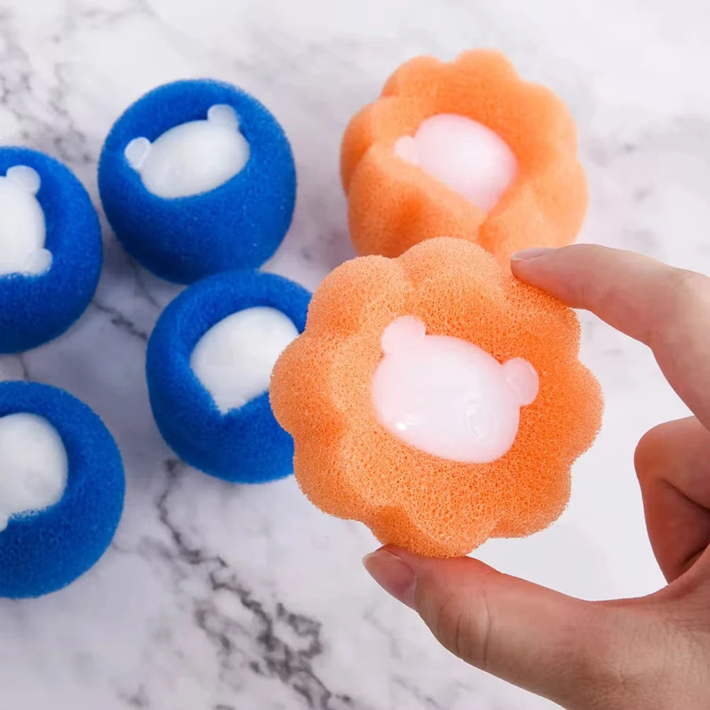 Pet Hair Remover for Laundry — Reusable Washing Machine Fur Catcher
