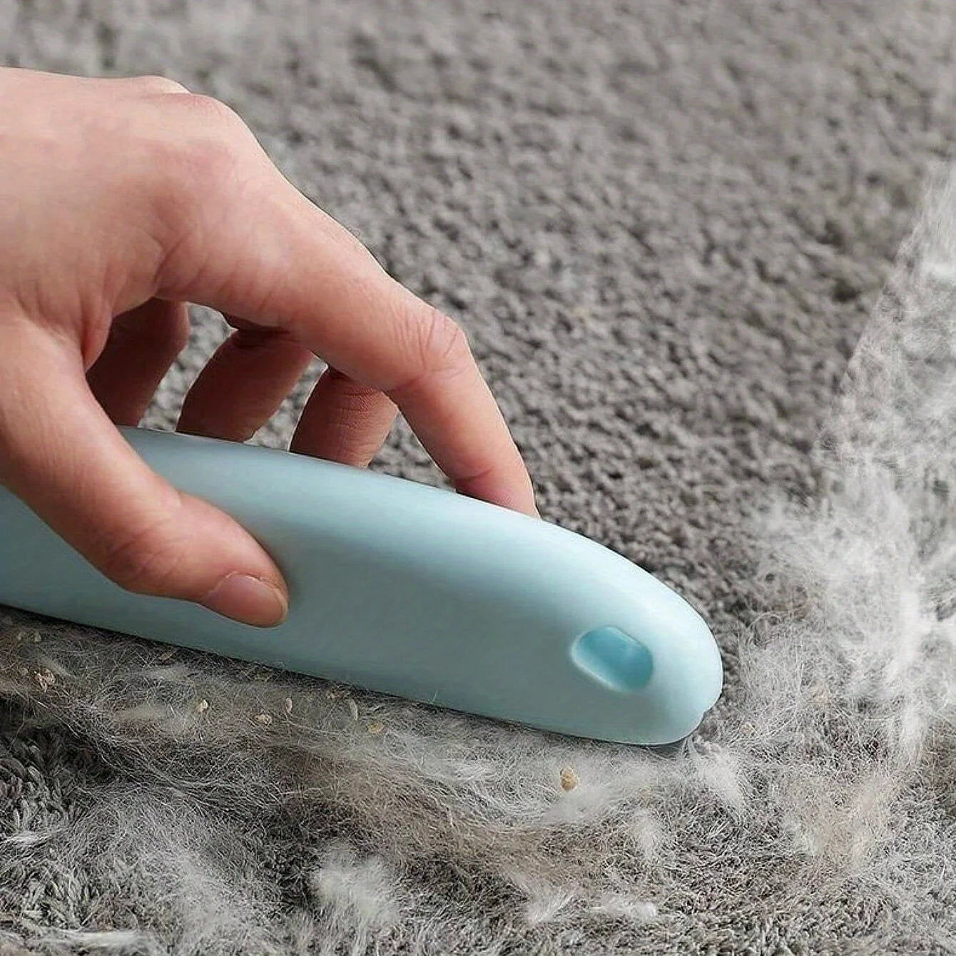Pet Deshedding Brush — Gentle Fur Remover for Cats & Dogs