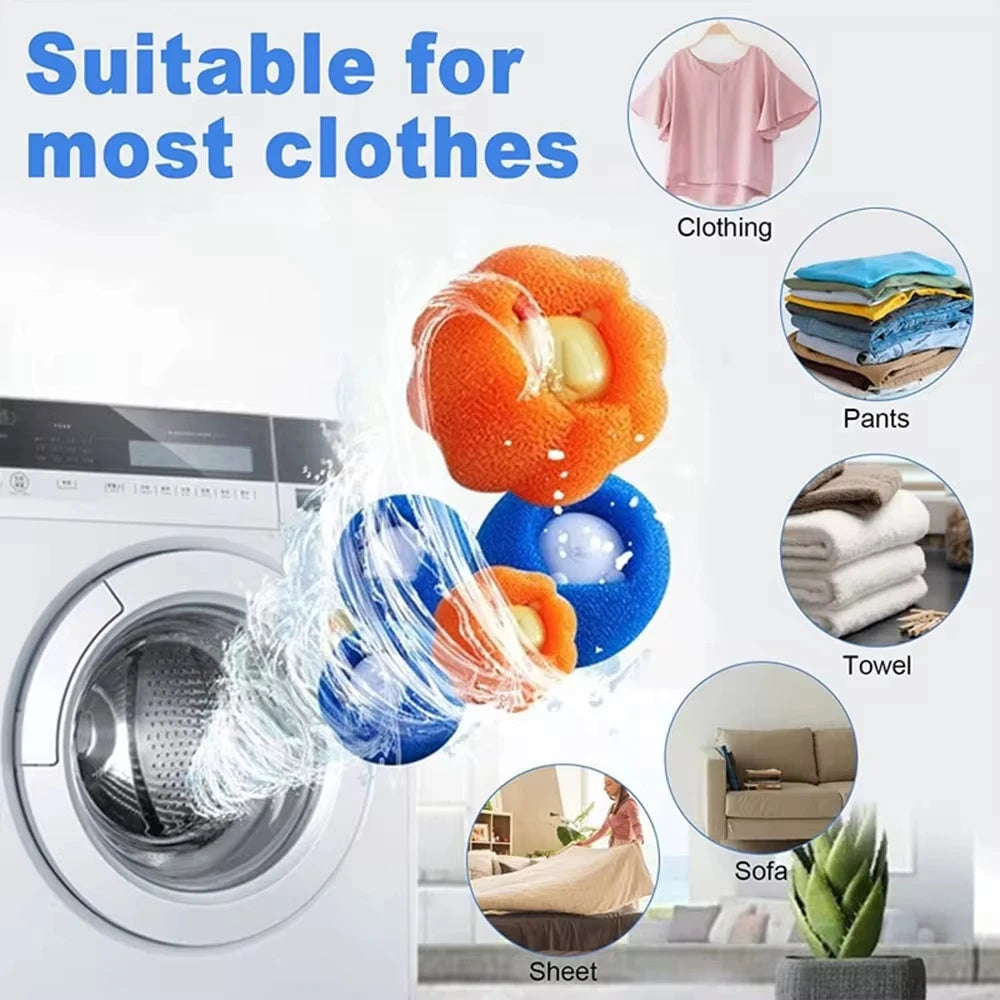 Pet Hair Remover for Laundry — Reusable Washing Machine Fur Catcher