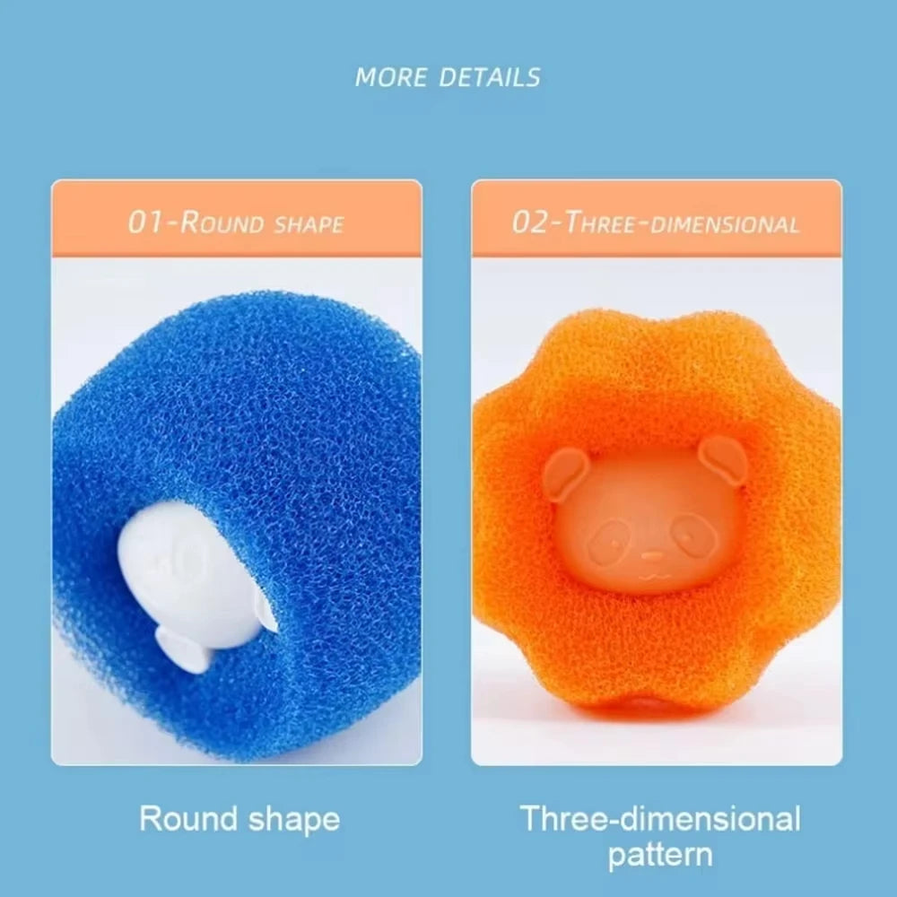 Pet Hair Remover for Laundry — Reusable Washing Machine Fur Catcher
