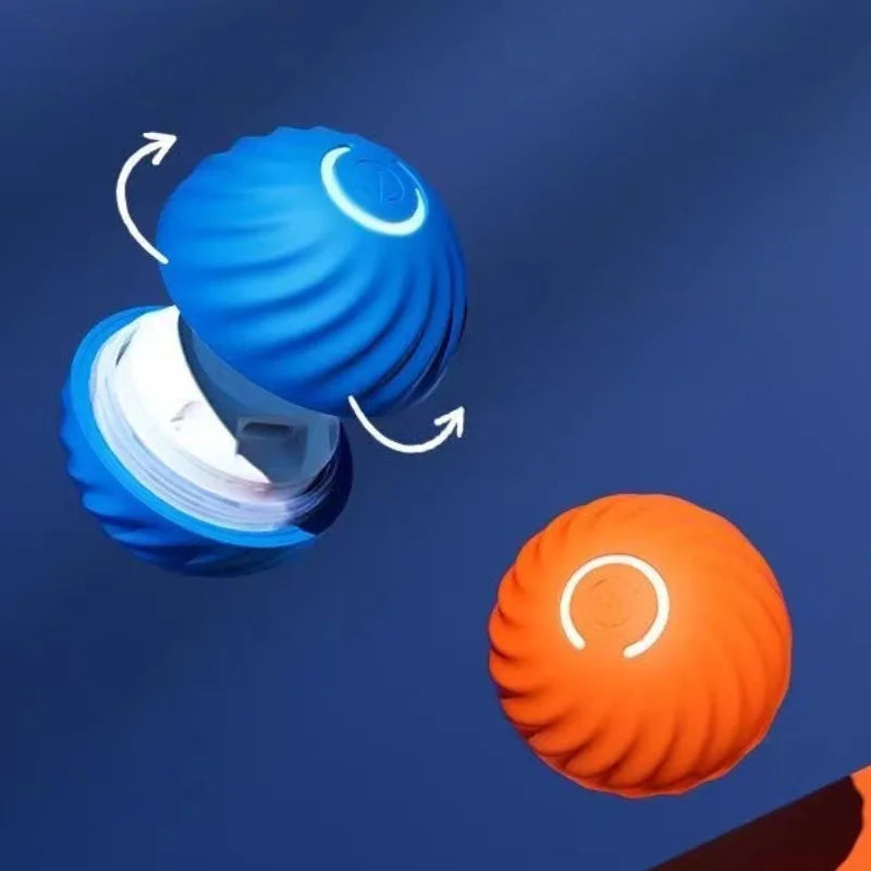 Interactive Bouncing Pet Toy Ball — Smart USB Rechargeable
