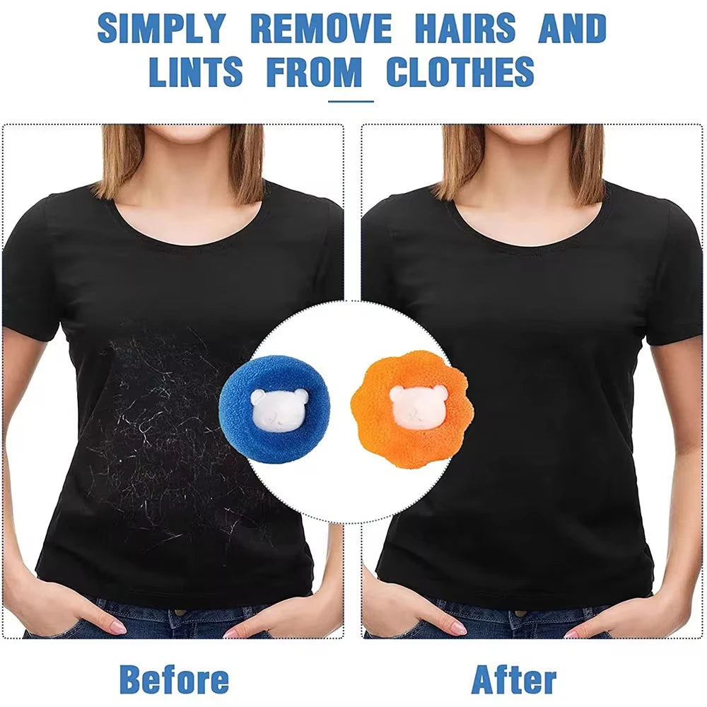 Pet Hair Remover for Laundry — Reusable Washing Machine Fur Catcher