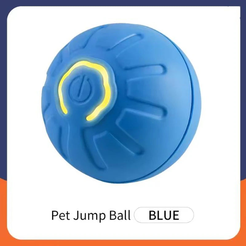 Electronic Interactive Pet Toy Ball — USB Rechargeable Auto-Bounce