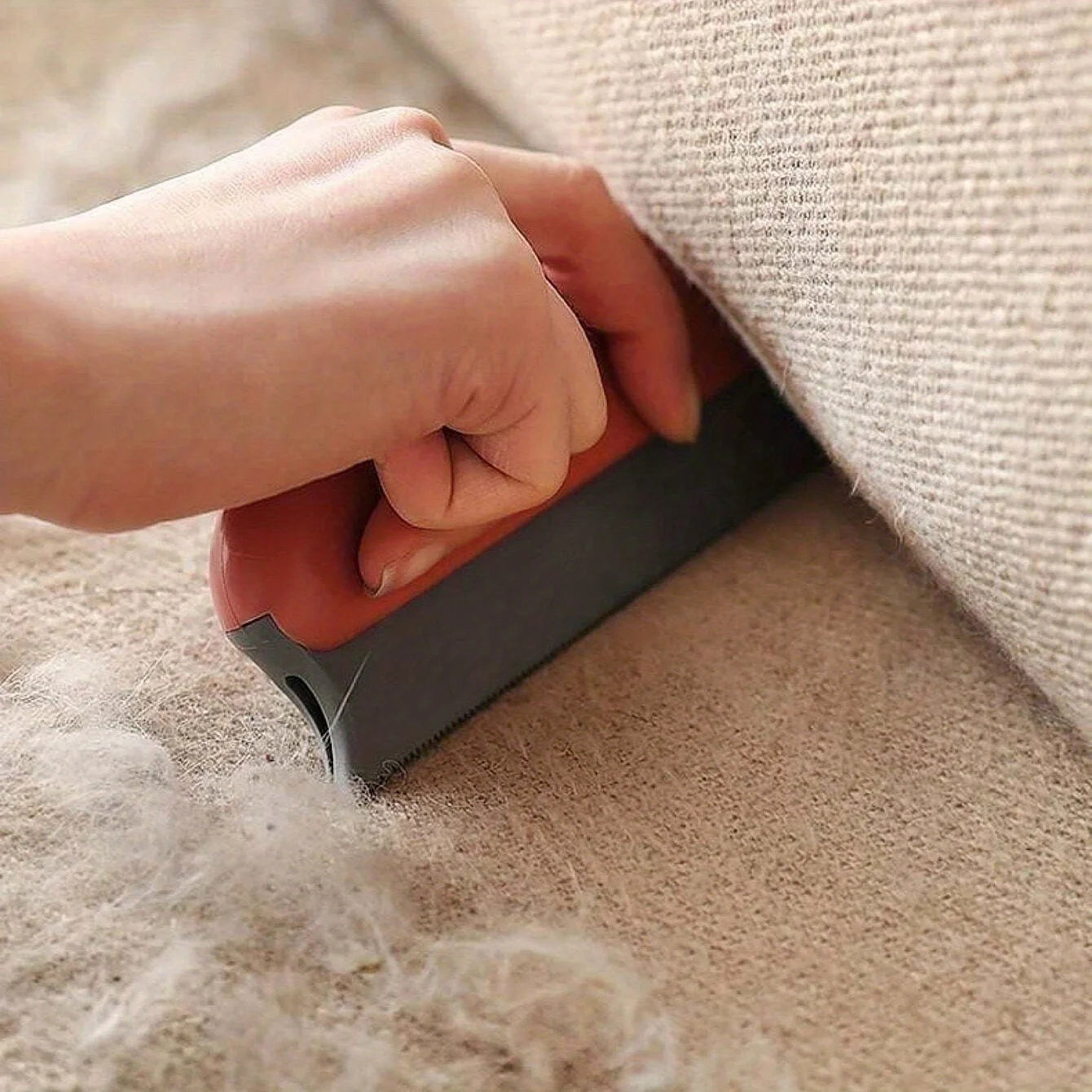 Pet Deshedding Brush — Gentle Fur Remover for Cats & Dogs
